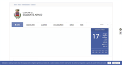 Desktop Screenshot of comune.solbiate-arno.va.it